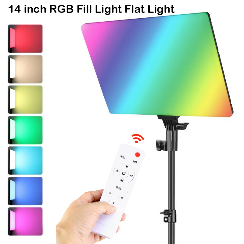 Pixel Art Led Panel - RGB 14 ''LED Video Işığı Uzaktan