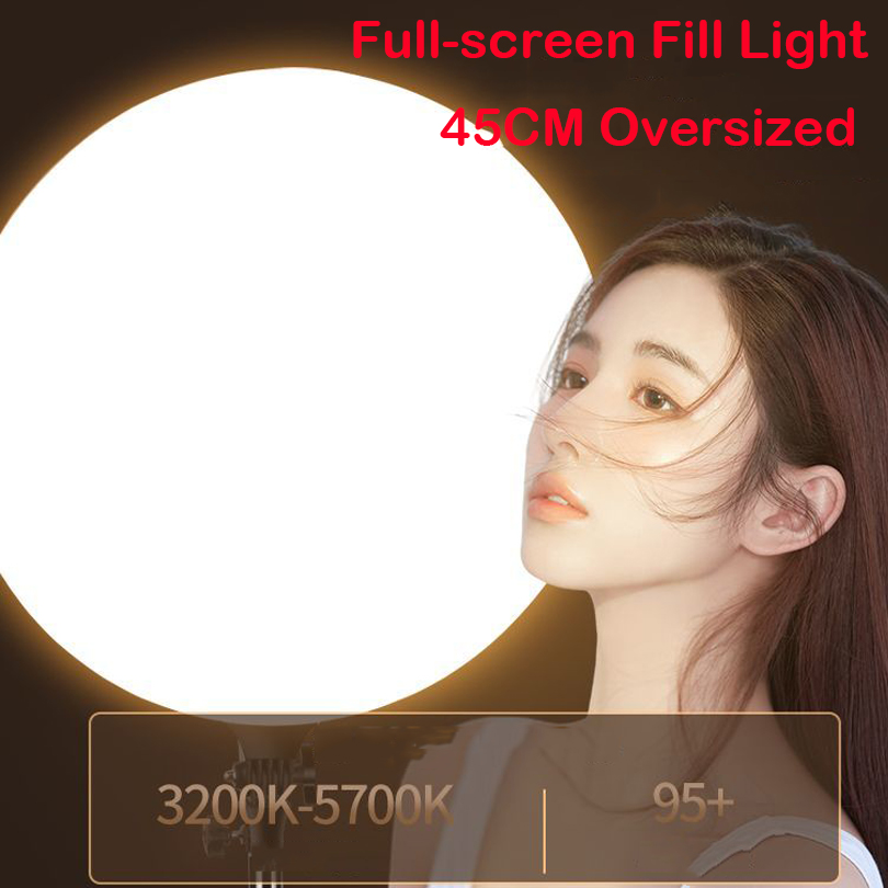 Photography Umbrella Lighting Kit - 45CM Büyük Boy LED Video Işık