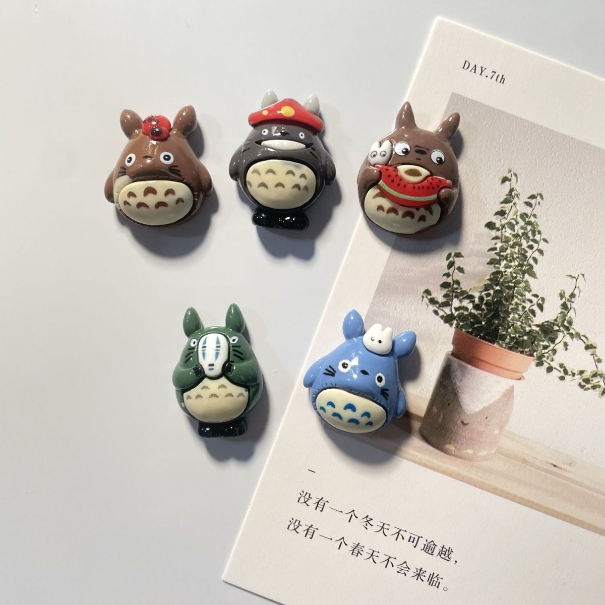 Photography Ideas - Totoro Anime Reçine Buzdolabı Magneti Sevimli