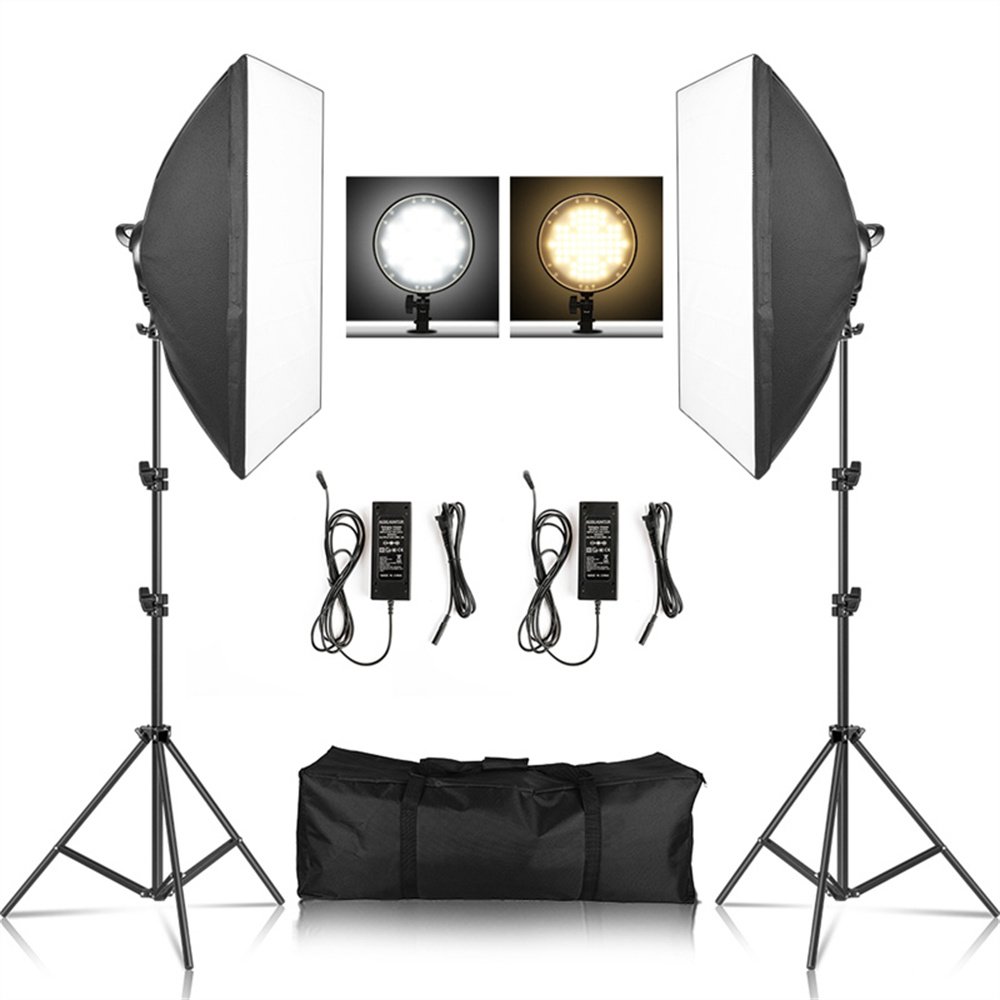Photography Umbrella Lighting Kit - Softbox Işık Fotoğraf Kiti Fotoğraf 2