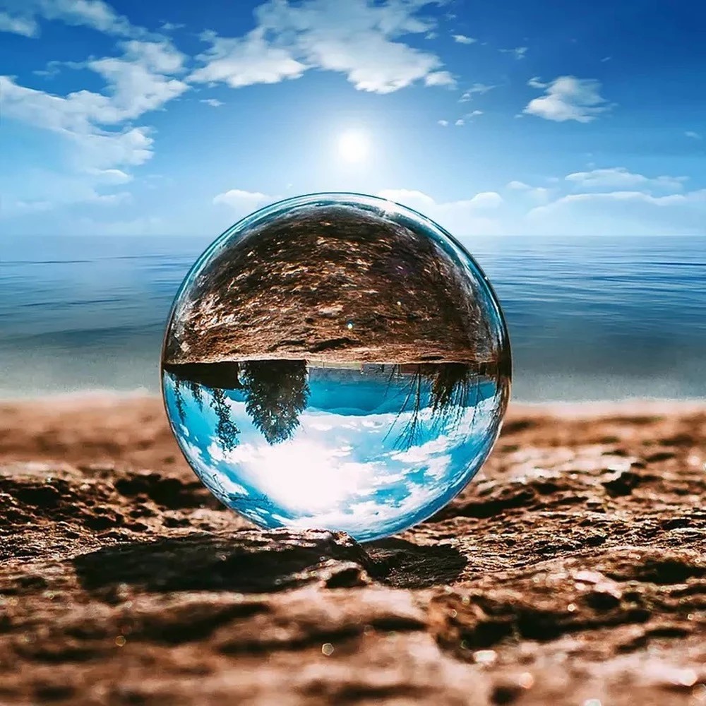 D9 Şeffaf Lens Küre Kristal Ca - Lens Ball Crystal incelemesi ve fiyatı