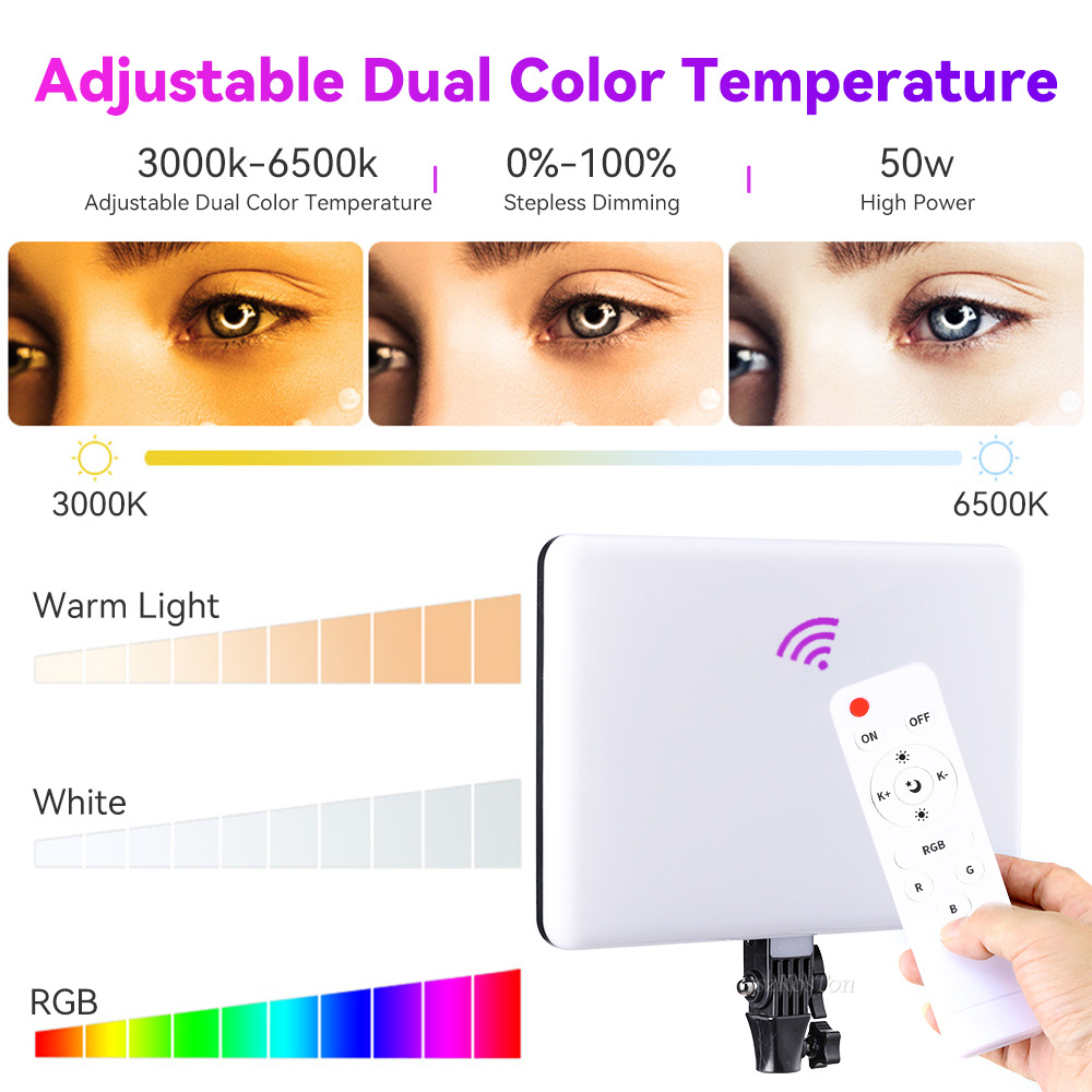 RGB 14 ''LED Video Işığı Uzakt - Pixel Art Led Panel incelemesi ve fiyatı