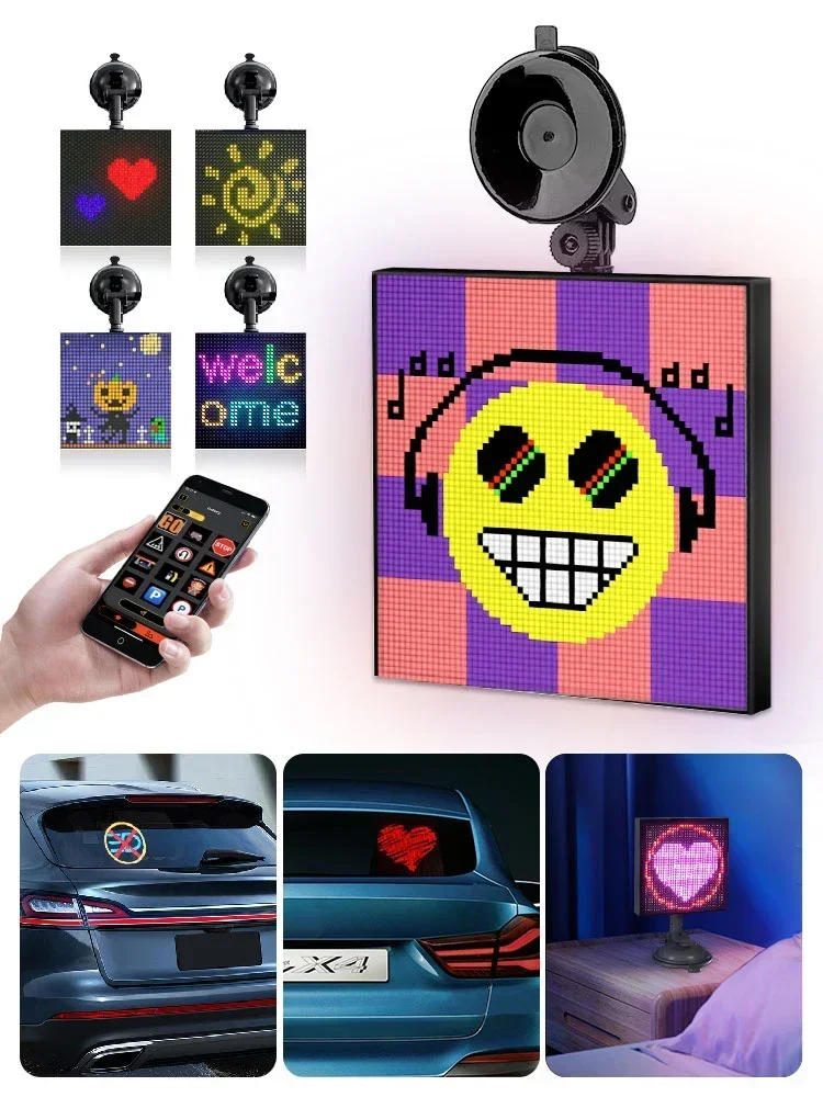 Araba LED işaret tabelası 32x3 - Pixel Art Led Panel incelemesi ve fiyatı