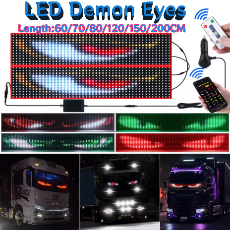 LED Şeytan Gözleri Ortam Işığı - Pixel Art Led Panel incelemesi ve fiyatı