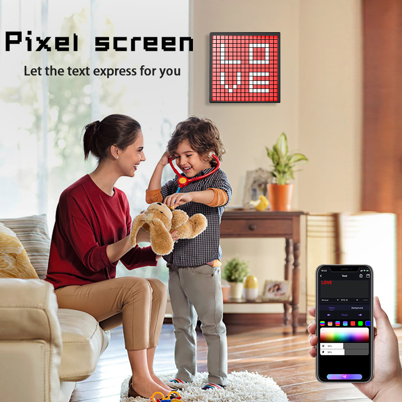 RGB LED Piksel Ekran Panel Lam - Pixel Art Led Panel incelemesi ve fiyatı