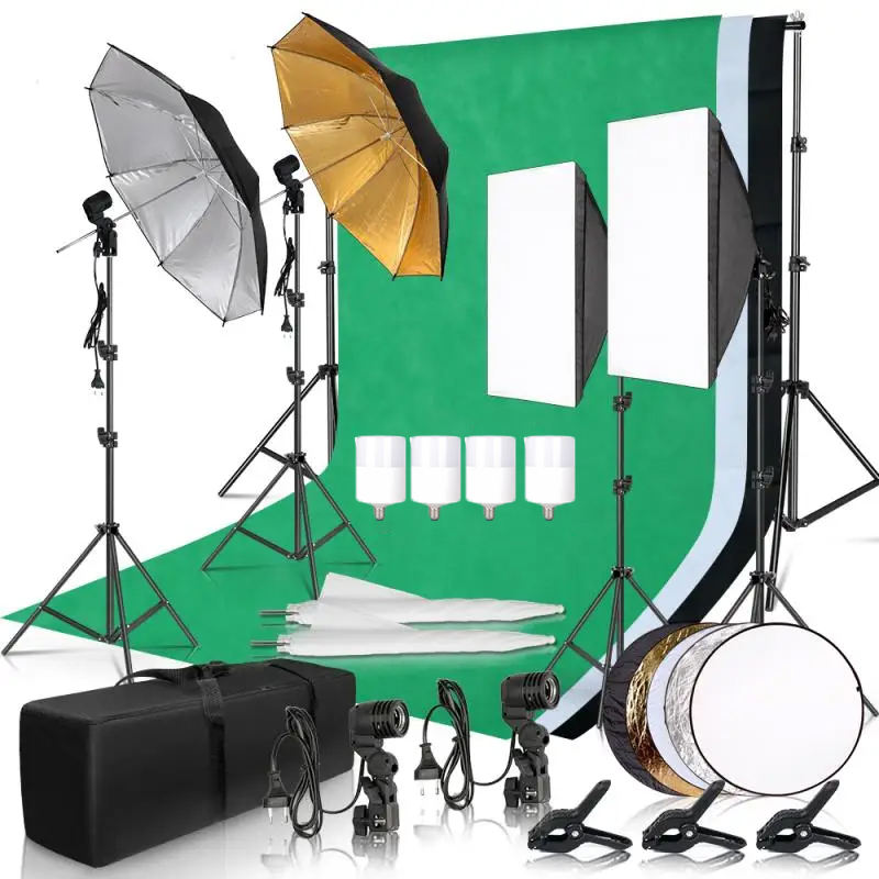 Fotoğrafçılık Aydınlatma Seti  - Photography Umbrella Lighting Kit incelemesi ve fiyatı