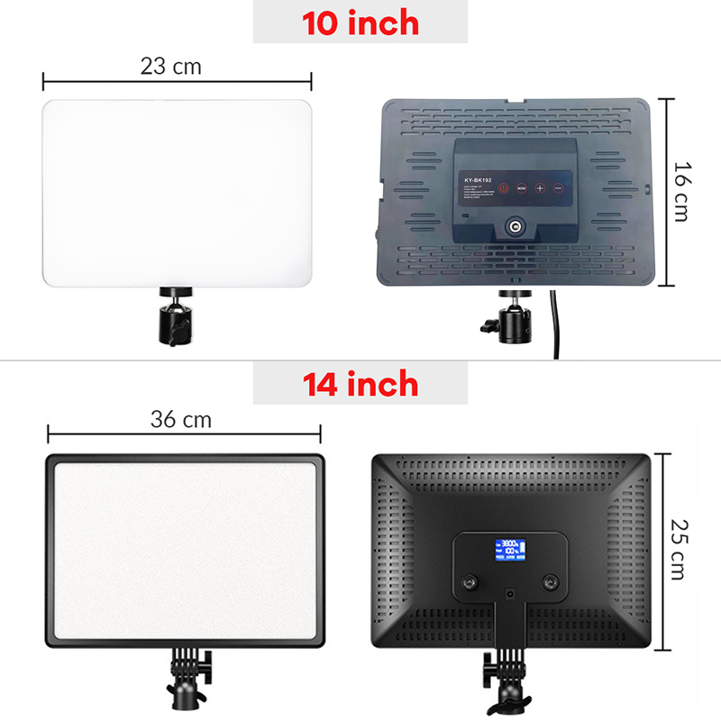 14 inç 10 inç LED Video Işık P - Pixel Art Led Panel incelemesi ve fiyatı