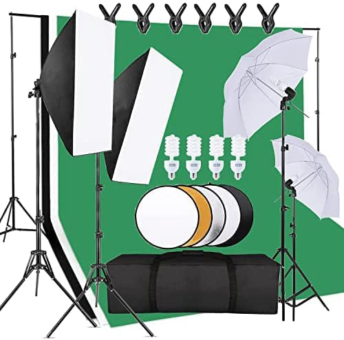 Uygun Maliyetli Fotoğraf Stüdy - Photography Umbrella Lighting Kit incelemesi ve fiyatı