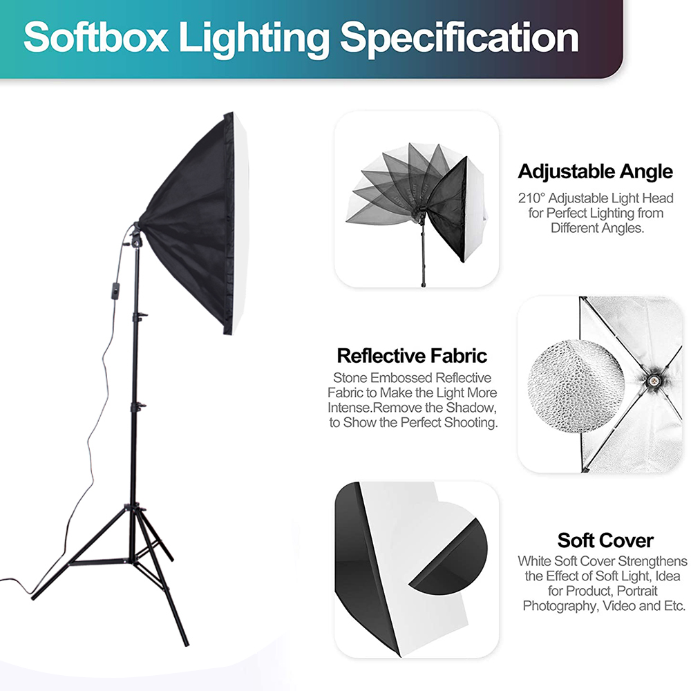 Uygun Maliyetli Fotoğraf Stüdy - Photography Umbrella Lighting Kit incelemesi ve fiyatı