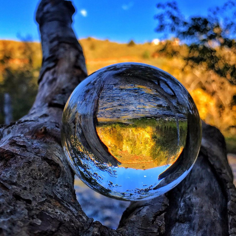 30mm-100mm K9 temizle avize Le - Lens Ball Crystal incelemesi ve fiyatı
